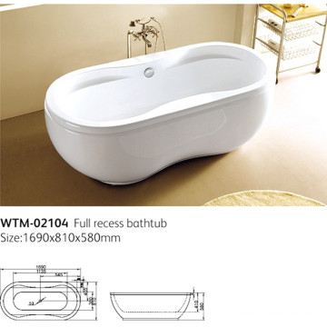 Luxury Acrylic Bathtub Wtm-02104